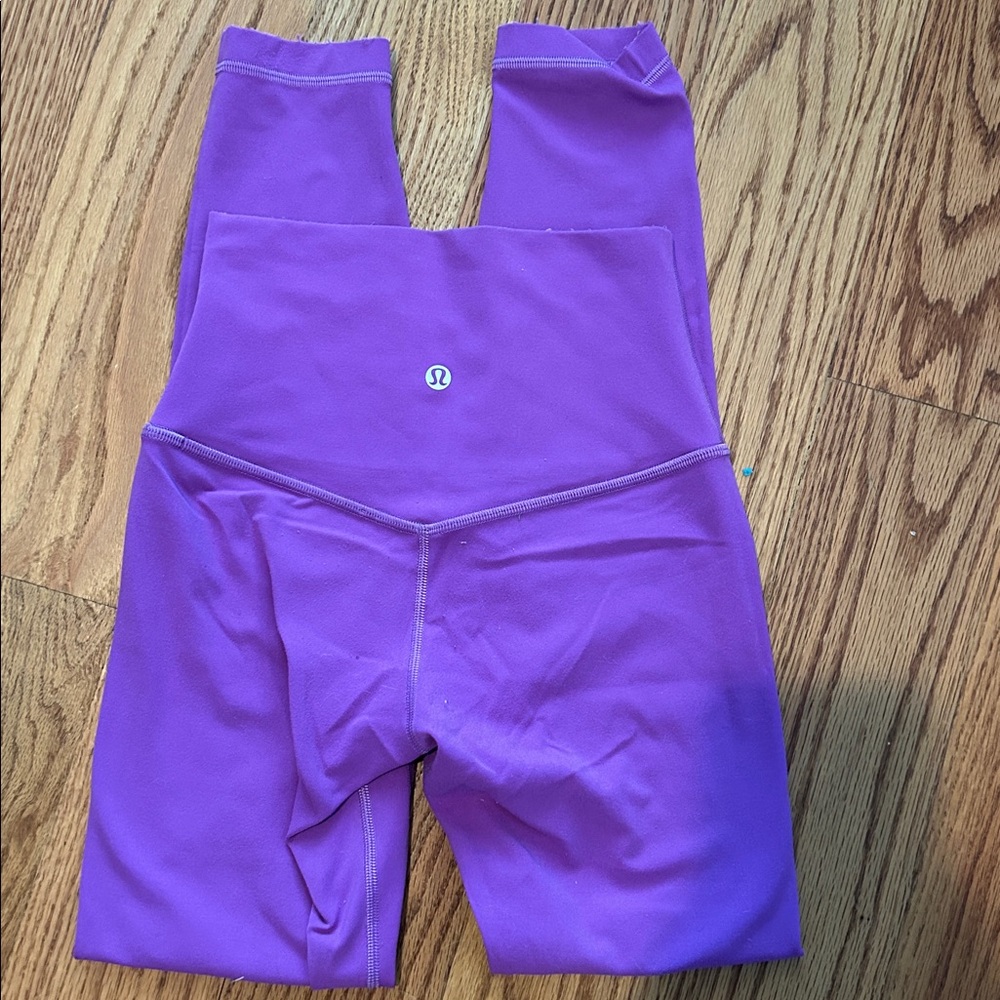 Lululemon align Purple High-Waisted Leggings